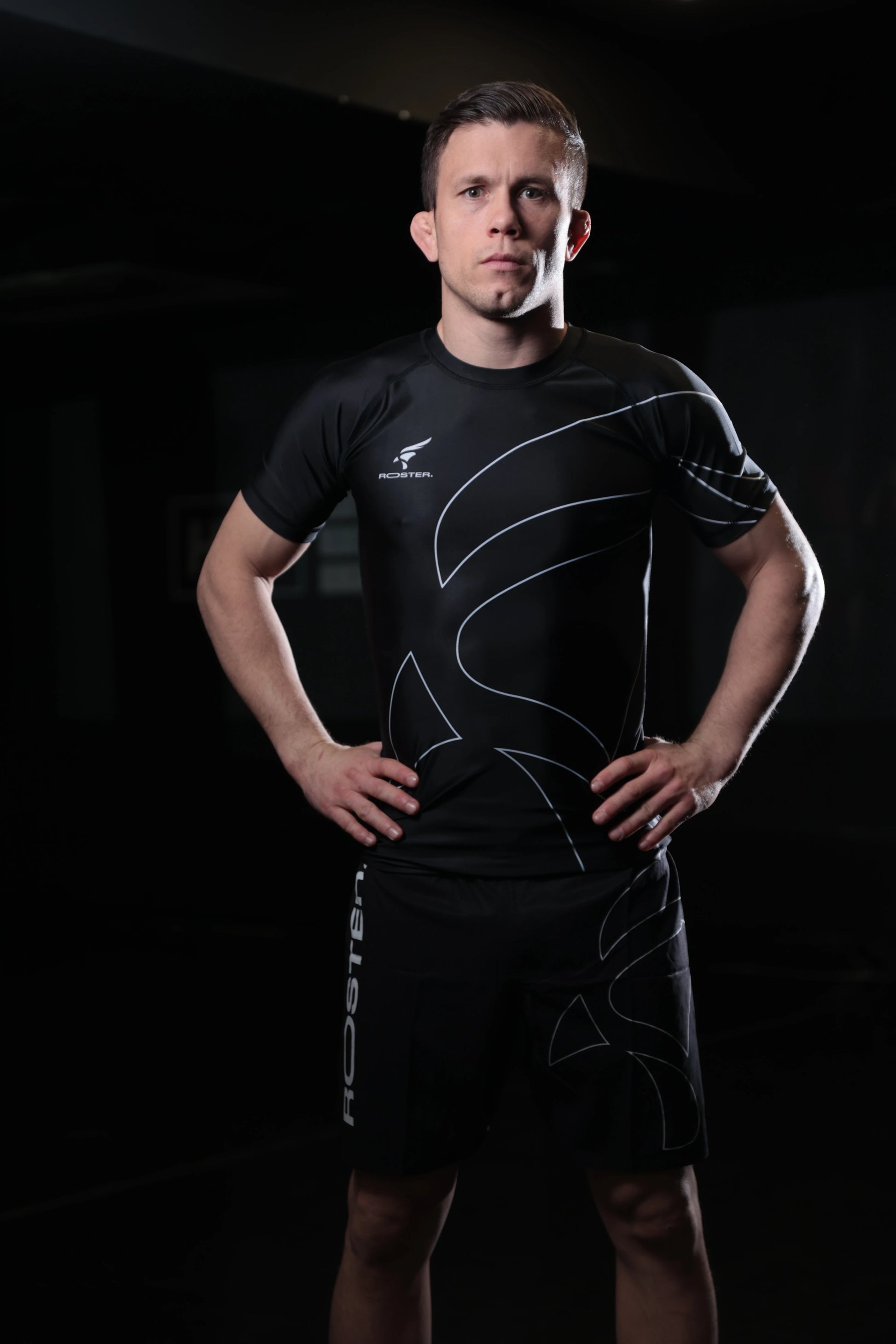 ROSTER® - Rashguard BJJ - Negro