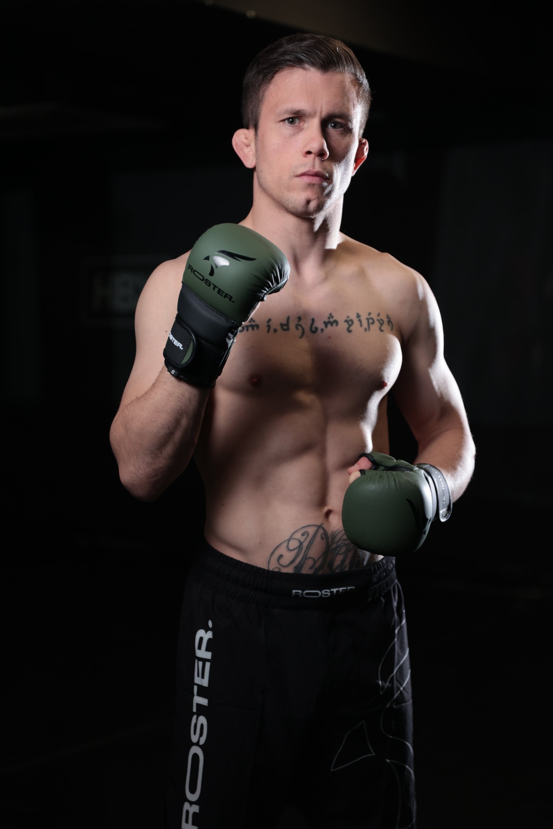 ROSTER® - Guantillas MMA 7oz - Verde
