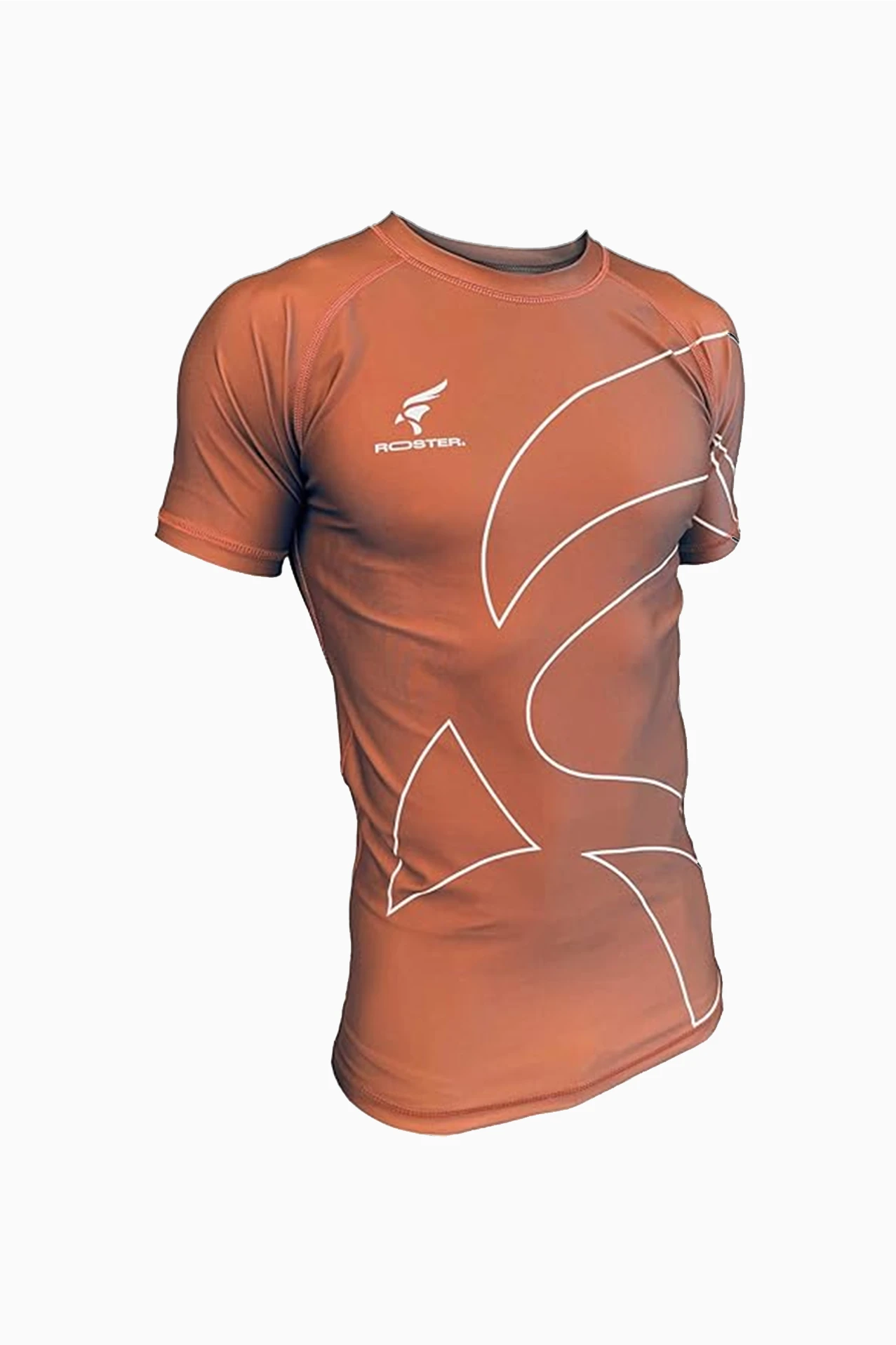 ROSTER® - Rashguard BJJ - Marrón