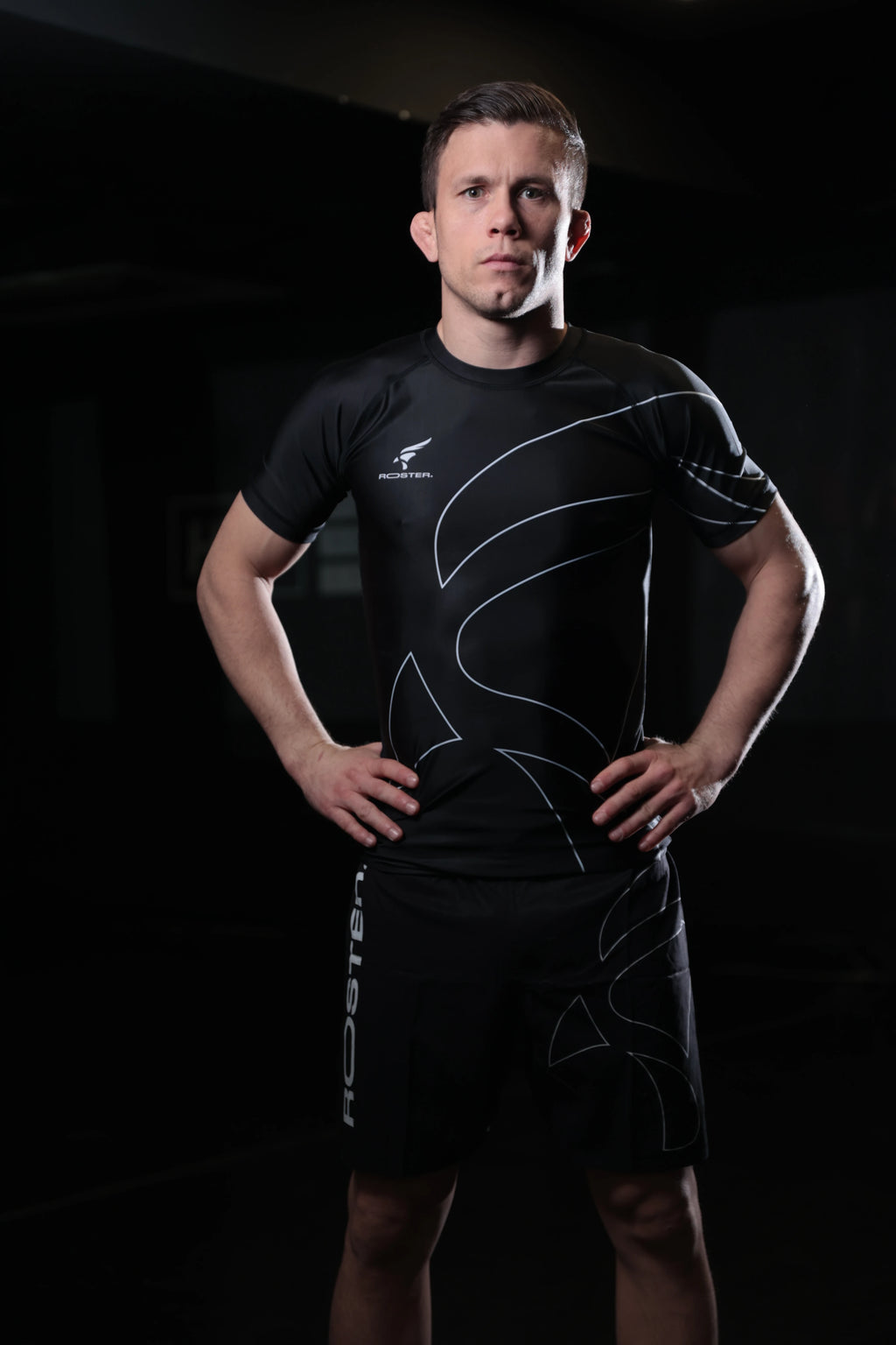 ROSTER® - Rashguard BJJ - Negro