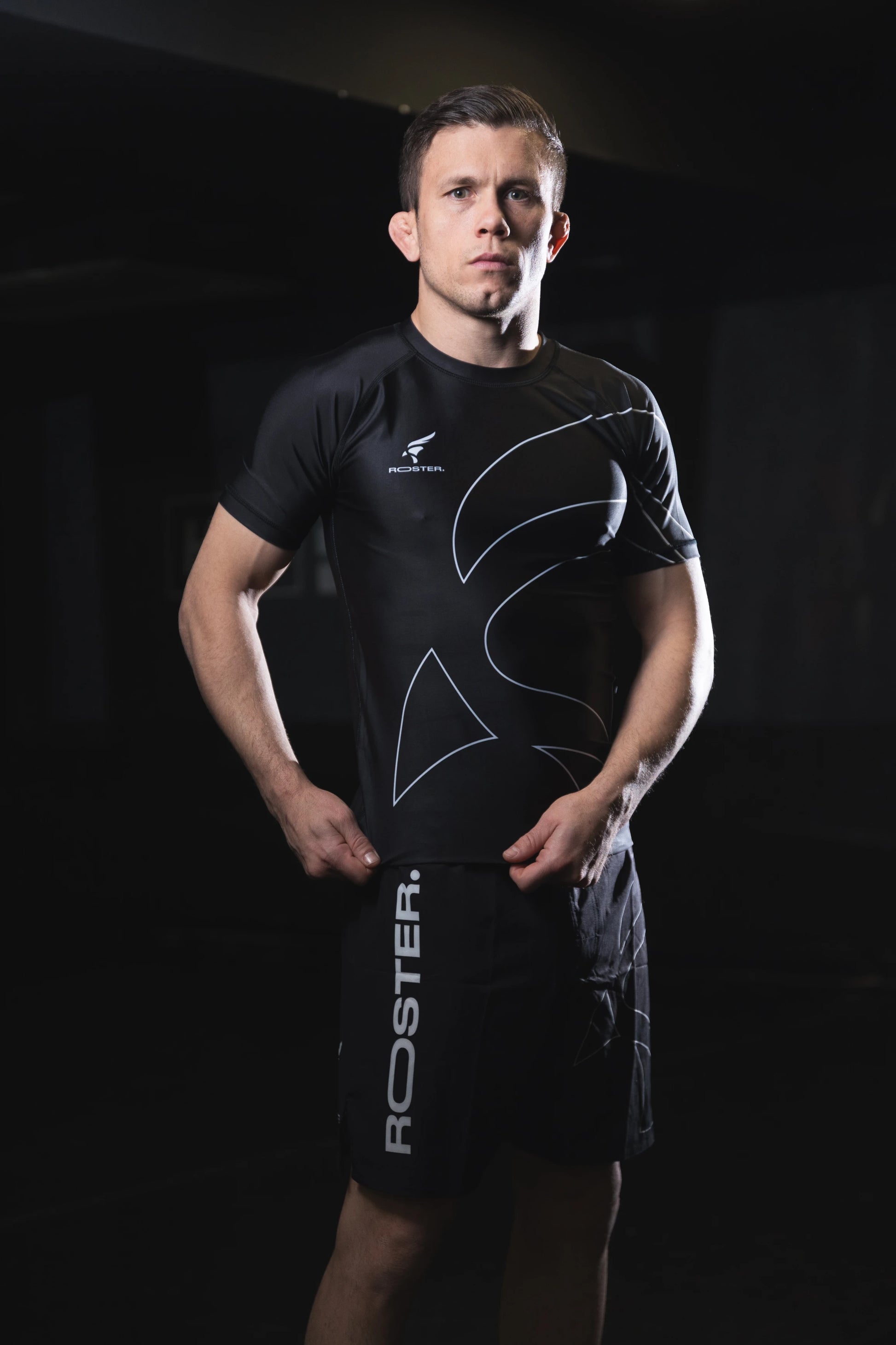 ROSTER® - Rashguard BJJ - Negro
