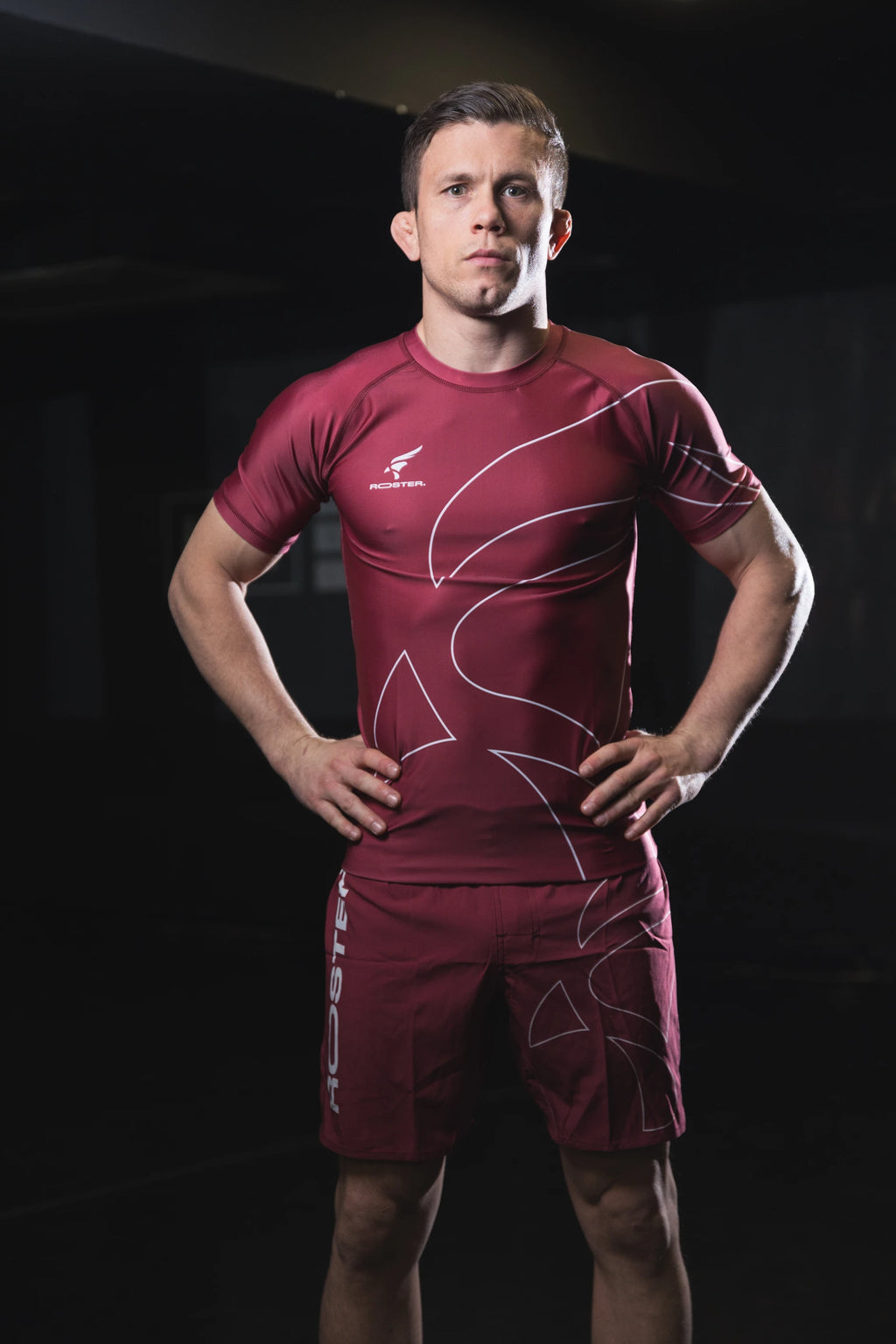 ROSTER® - Short MMA - Rojo
