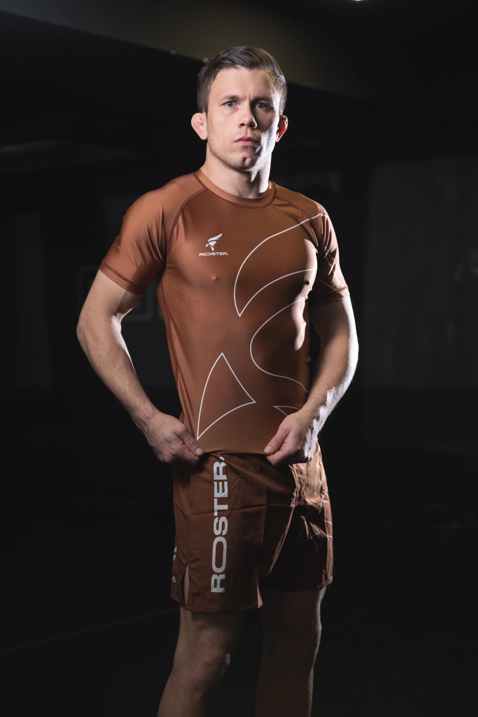 ROSTER® - Short MMA - Marrón