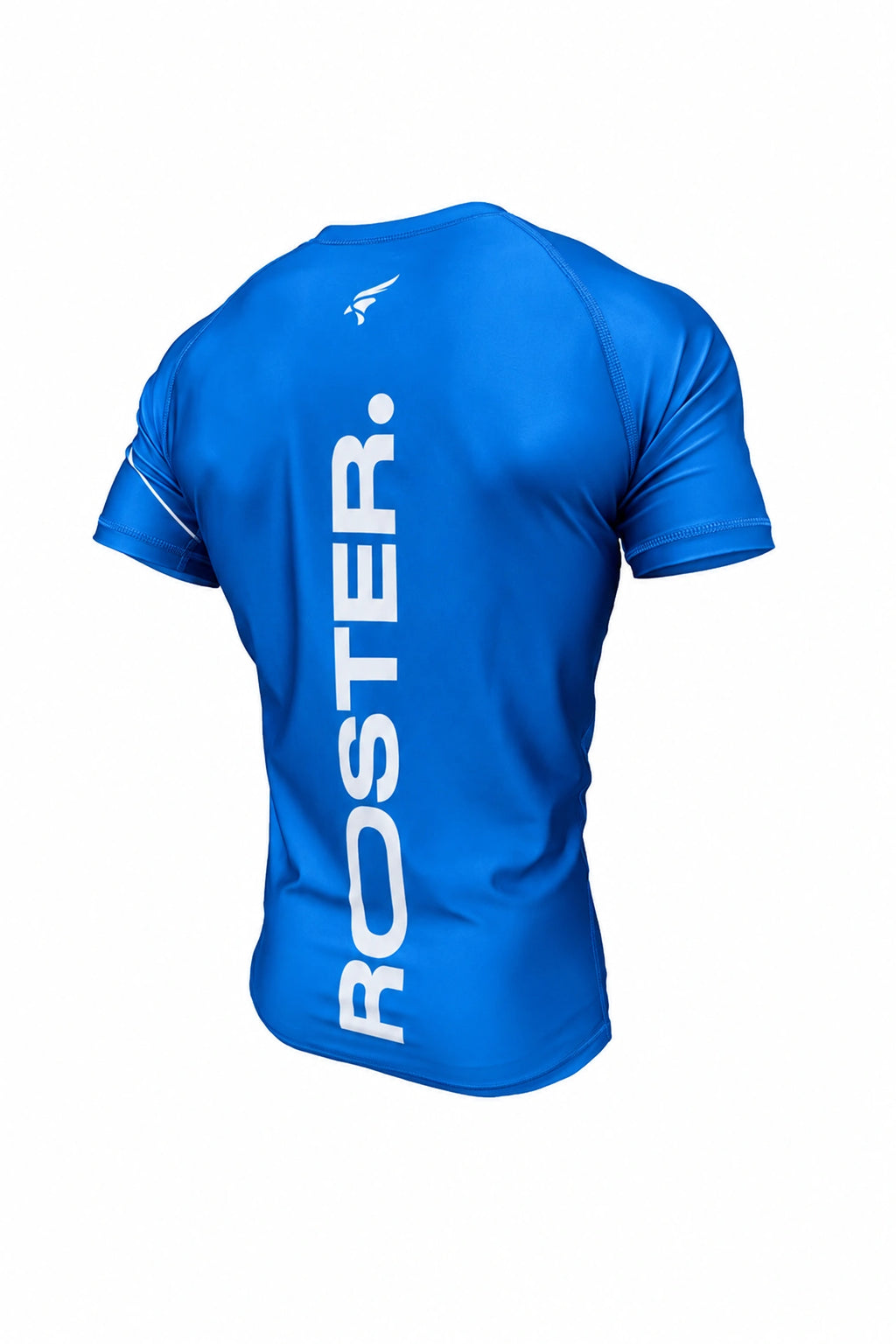 Rashguard ROSTER Azul — vista trasera