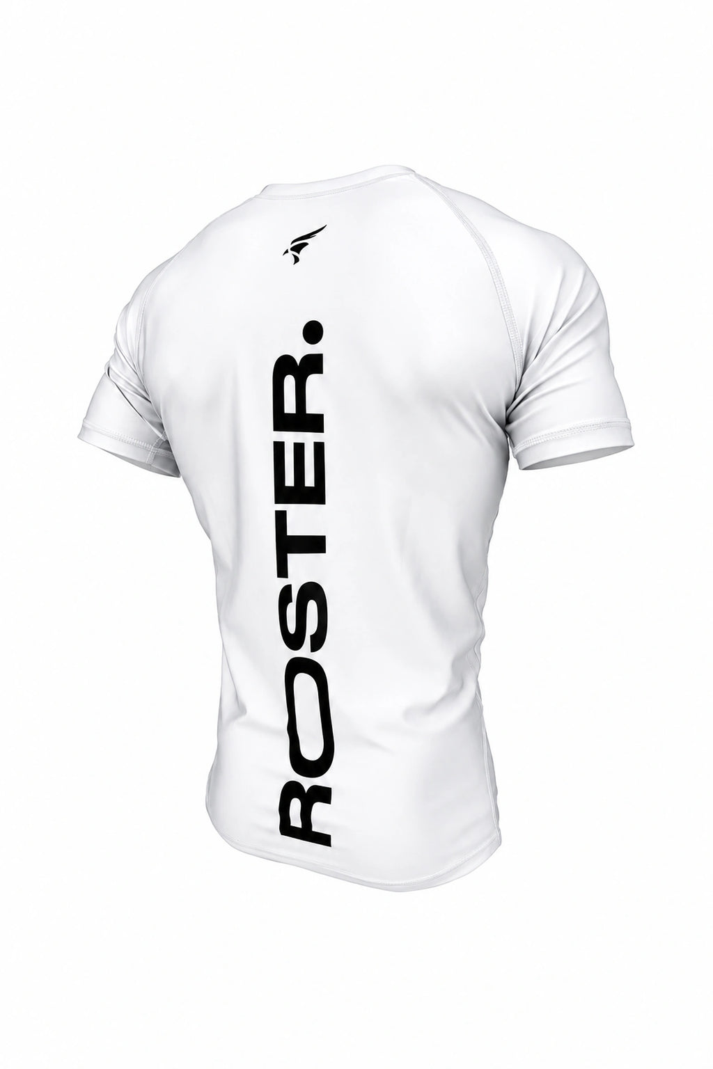 Rashguard ROSTER Blanco — vista trasera