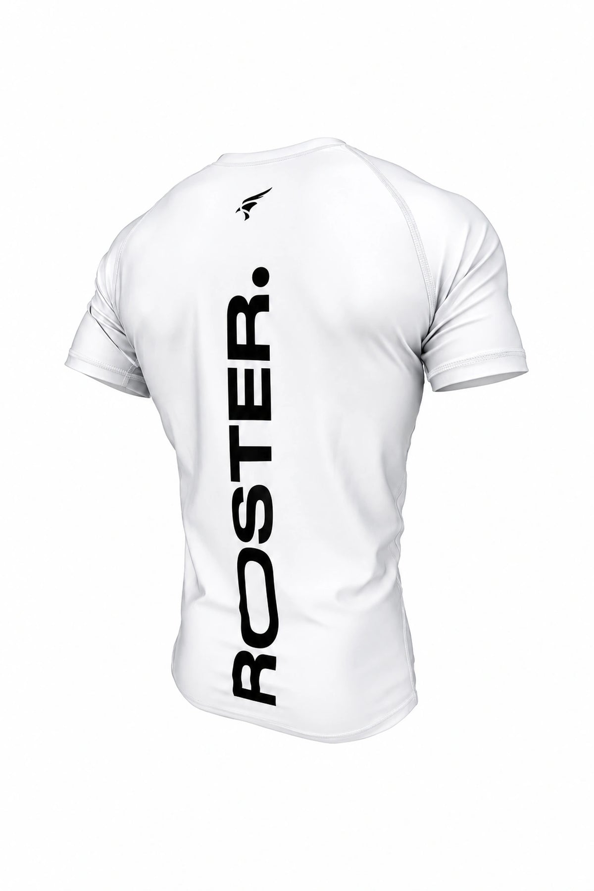 Rashguard ROSTER Blanco — vista trasera