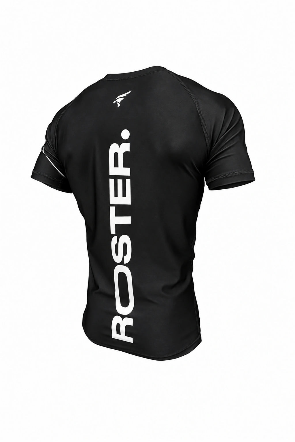 Rashguard ROSTER Negro — vista trasera