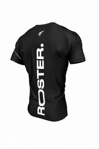Rashguard ROSTER Negro — vista trasera