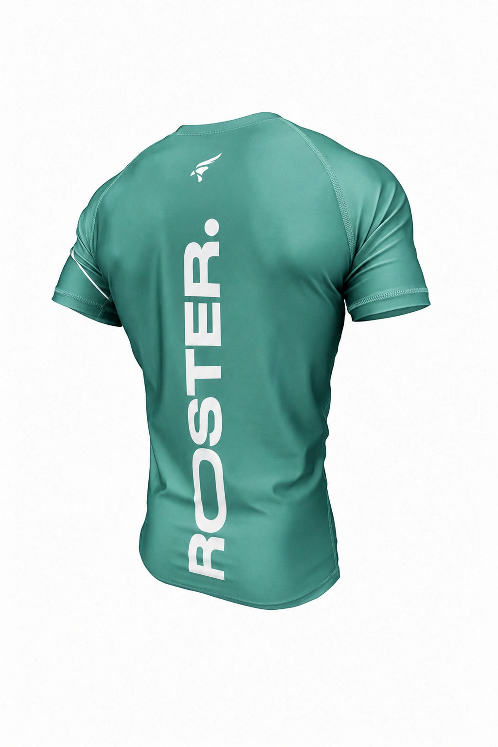 Rashguard ROSTER Verde — vista trasera
